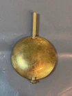 Vintage Mantle Clock Pendulum Weight 53mm Diameter 8.5cm Long