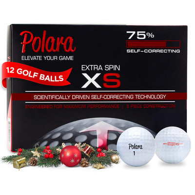Polara Golf Self-Correcting Golf Balls Soft Feel Anti-Slice Hook Correction