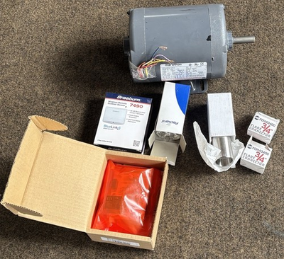 #ad #ad HVAC Parts Lot Auction New Various Parts Lot Some Open Box amp; NOS Marathon $160.00