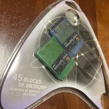 datel PSone PlayStation PSX Memory Card, 15 Blocks of Memory Each - 2 Pack