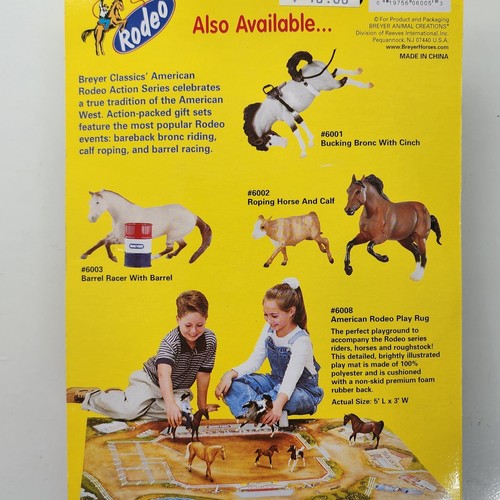 Breyer #6005 Buck Rodeo Clown (2003) 7" de alto con NUEVO SELLADO - Imagen 5 de 11