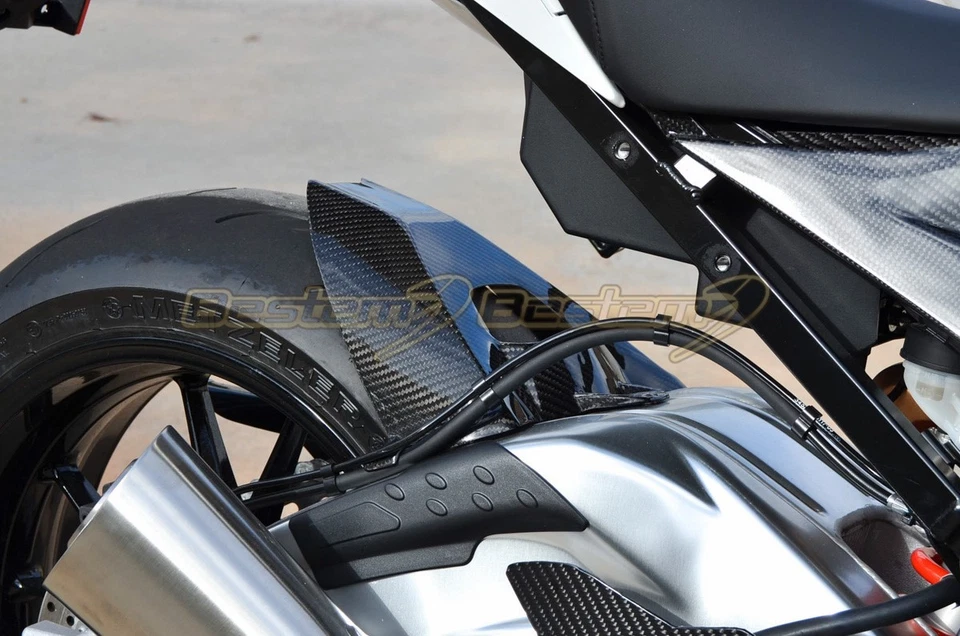 BMW S1000R (2014-2020) S1000RR (2009-2019) Rear Hugger - 100% Carbon Fiber - Image 3 of 4