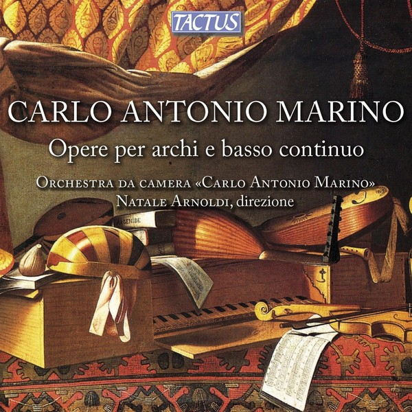 Audio Cd - Carlo Antonio Marino - Works For Strings Orchestra - Tactus -D- Neu-image