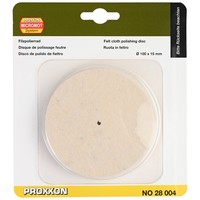 Proxxon 28004 Filzpolierrad 100 X 15Mm Formstabil Und Mit Hoher Standzeit
