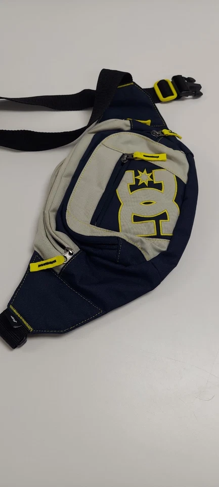 Dc Shoe Company Waist Hip Pack Navy/Green Adjustable Strap Pre-Owned Great Cond - Image 3 of 4