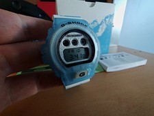 Casio G-Shock DW-6900RH-2 Rui Hachimura Watch Blue/White w/ Papers Working
