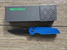 Protech TR3 Integrity manual Blue Relic texture FREE SHIPPING