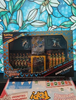 Pokémon Crown Zenith Shiny Zacian Premium Figure Collection 2023 Eng Neu OVP