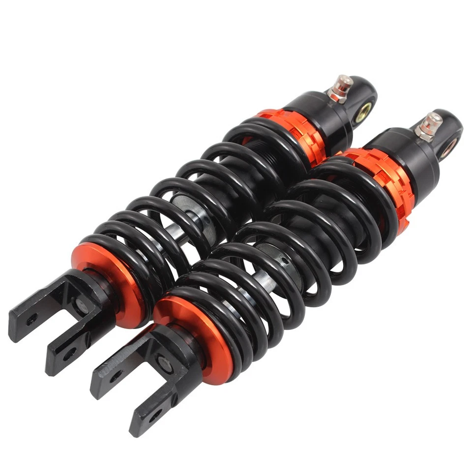 235mm Universal Motorcycle Rear Shock Absorber Suspension Fit For Honda Yamaha - Image 3 of 4