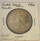 U.S. Mint American Silver Eagle 1986 1 oz 0.999 Silver Dollar Coin