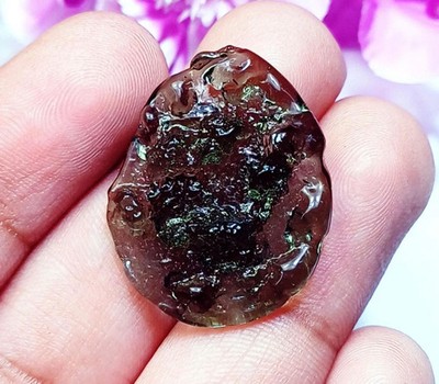 Natürliche Moldavite Rohstein Lose Edelstein Grün 11.20 Ct Mit Geschenk