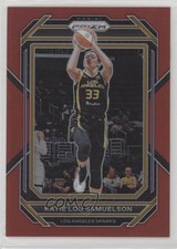 2023 Panini Prizm WNBA Red Prizm 85/199 Katie Lou Samuelson #93 00zd