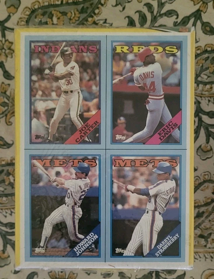 5 tarjetas de béisbol vintage con cajas cerradas completas '89-'92 Foto 2 de 4