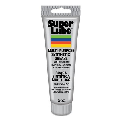 Super Lube Multi-Purpose Synthetic 3 oz Tube - Pack of 1, Translucent White