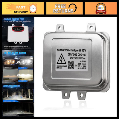 HID Xenon Headlight Ballast Control Unit Replacement for Cadillac Escalade, BMW