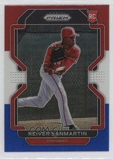 2022 Panini Prizm Tier II Red White & Blue Prizm Reiver Sanmartin #160 c4h