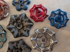 10 VINTAGE INDUSTRIAL VALVE HANDLE FAUCET KNOBS STEAMPUNK DECOR — photo 3