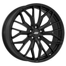1x AEZ PORTO BLACK black matt 8.0Jx18 5x112 ET35