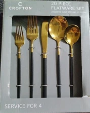 Crofton 20 piece flatware set