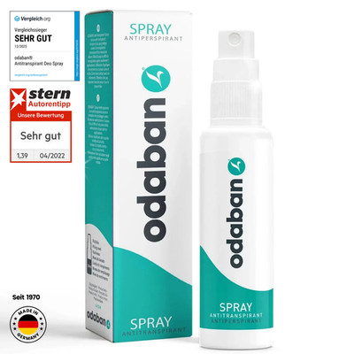 odaban  Antitranspirant Deodorant Spray - 30 ml (1745133) Mittel gegen Schwitzen