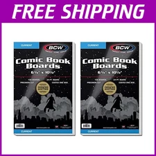 Coated Current Comic Backing Boards - 300 Pack