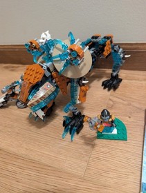 LEGO Chima Sir Fangar's Saber Tooth Walker 70143 W Manuals and Minifigures 