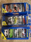 Lot Of 3 - Vintage Hot Wheels 5 Car Gift Pack New 1996-97