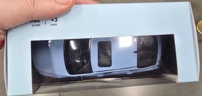 Diecast 1:38 Hyundai Avante N Elantra blue color Mini Car