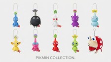 Nintendo Store Pikmin Plush Mascot 9 Set Complete Bulborb Coin Purse Keychain