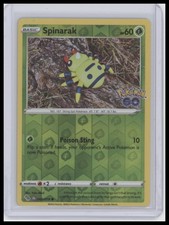 Pokemon GO #006/078 Spinarak (Peelable Ditto) Common,Reverse Holo