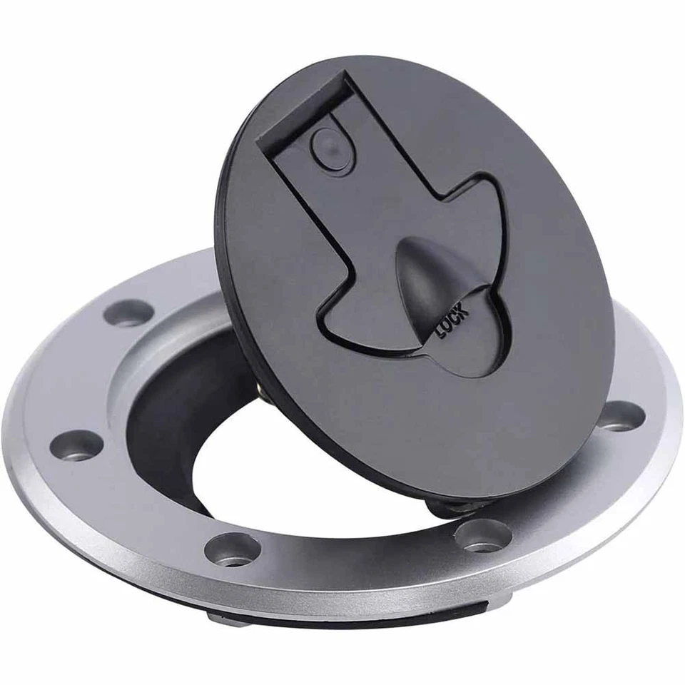 Tapa del tanque de gasolina para Kawasaki Ninja 250R EX250 88-07 Ninja 500/500R EX500 94-09 Foto 4 de 4