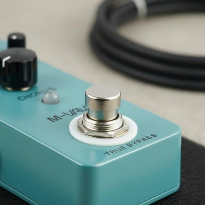 Chorus Pedal tragbar kompaktes Gitarrenpedal warmer Klang für Musiker