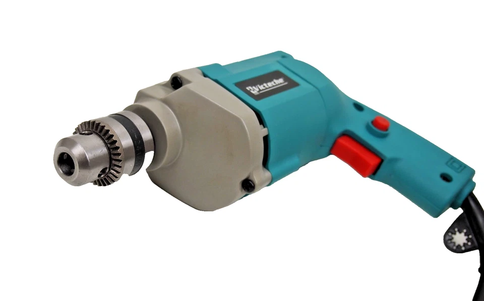 Электрическая проводная дрель Victeche 3/8 дюйма 550 Вт корпус из половины квасцов VP10201A - Изображение 2 из 4