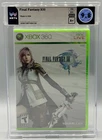Final Fantasy XIII 13 Microsoft Xbox 360 Sealed WATA 9.8 A+ Graded Square Enix