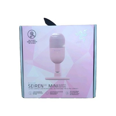 Razer Seiren V3 Mini Ultra Compact USB Microphone - Quartz Edition