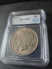 1923-S Peace Silver Dollar AU50 ICG