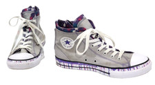 Converse Chuck Taylor All Star Zip Back High Lucky Stone Shoes Youth Juniors 6