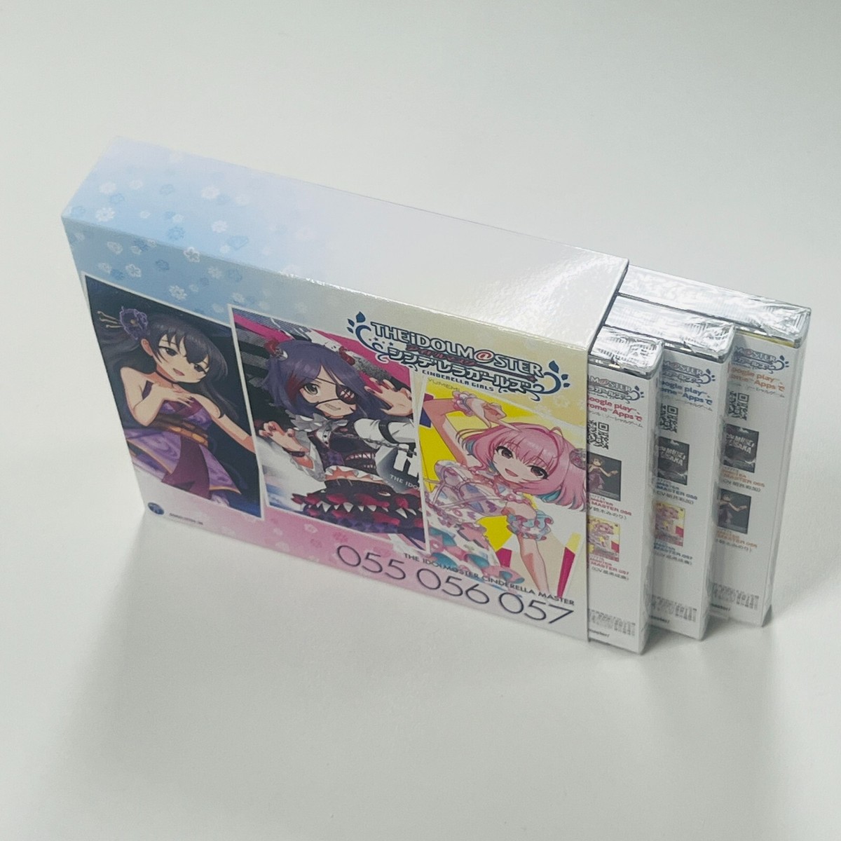 THE IDOLM@STER CINDERELLA MASTER 055 056 057 CD set of 3 New THE IDOLM@STER CINDERELLA MASTER 055 056 057 CD set of 3 New