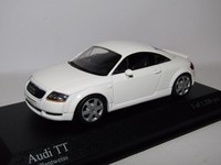 Minichamps Audi Tt Coupe White 1/43 Minichamps Audi Tt Coupe White 1/43