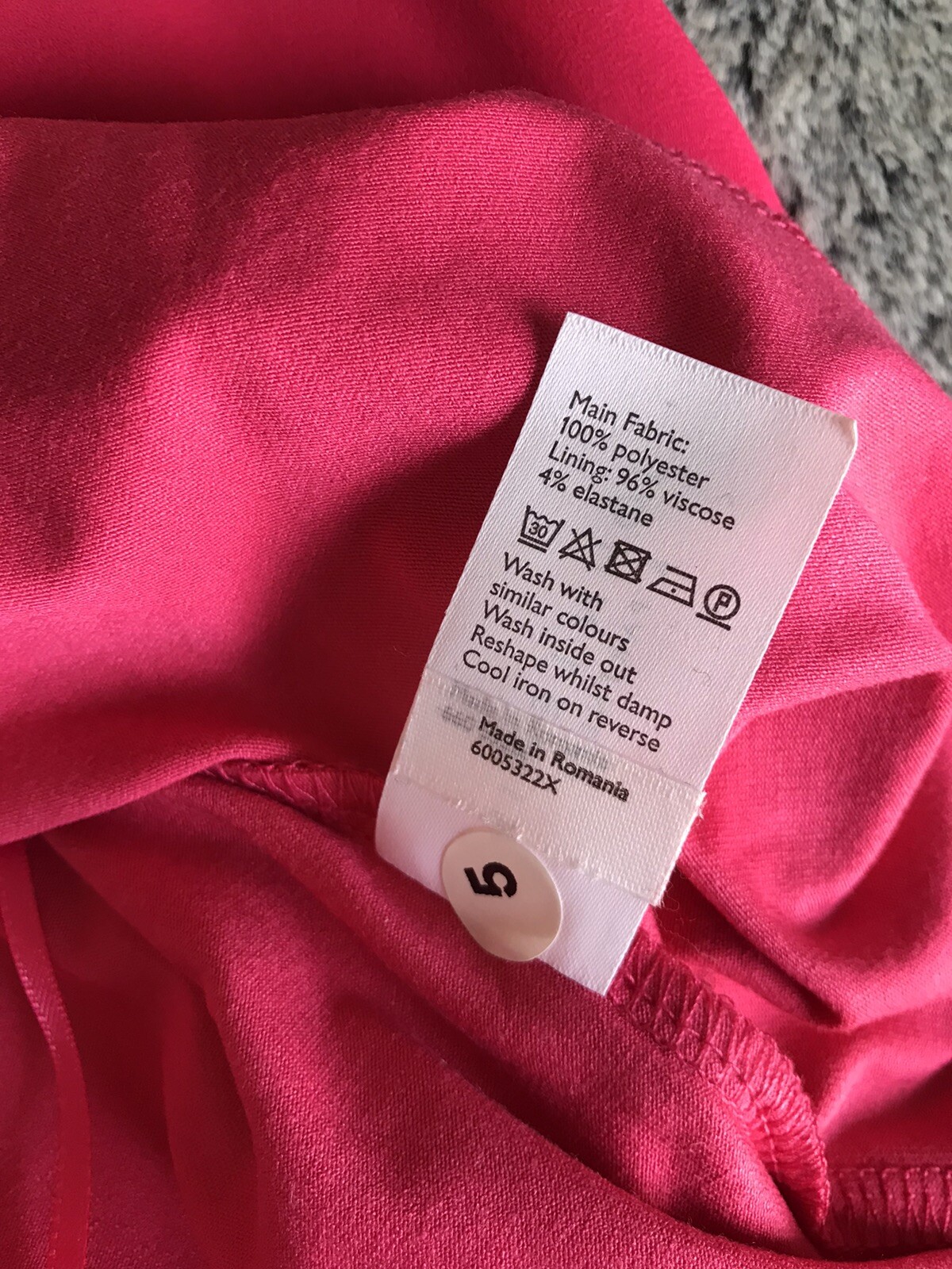 Toast Style John Lewis Top Light Bright Pink Top Size UK10 - RRP £45.00 image 9
