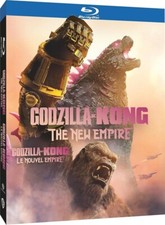Godzilla x Kong: The New Empire Blu-Ray Brand New w/ slipcover BILINGUAL A NTSC