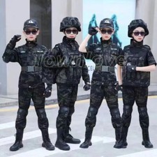 New Children's Special Forces Combat Uniform, New Camouflage Training Suits