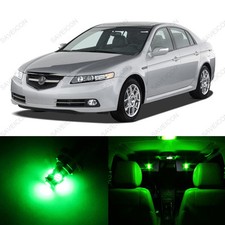 13 X Green Led Interior Lights Package For 2004 - 2008 Acura Tl Pry Tool 13 X Green Led Interior Lights Package For 2004 - 2008 Acura Tl Pry Tool