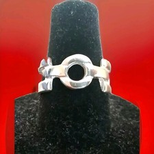 Erick's Sterling Silver Ring Taxco.925. Size 8
