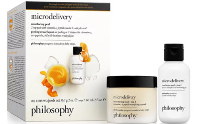 Philosophy Microdelivery Resurfacing Peel Kit, 2 Oz. Set - NEW (FREE SHIPPING)