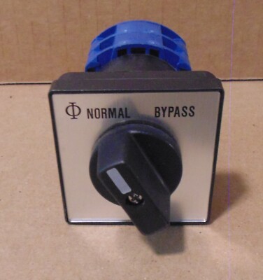 Kraus & Naimer CA20 Reversible Selector Switch NORMAL/BYPASS