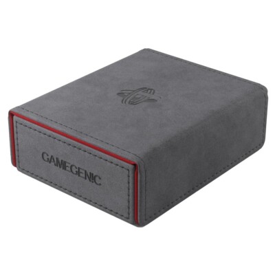 Gamegenic Gray/Red Token Keep Token/Game CArd Storage Box ASMGGS20152ML