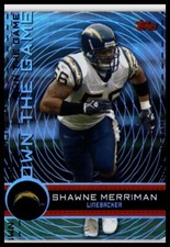 2007 Topps #OTG-SM Shawne Merriman Own The Game San Diego Chargers