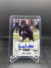 2021 Leaf Draft Football James Hudson Autograph Auto #BA-JH4