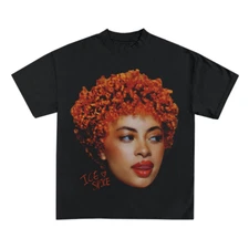 New Ice Spice Heavy Cotton Black All Size Men Women Unisex Tee Shirt